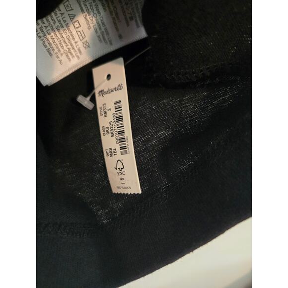 NWT Madewell relaxed Tee black size Small mens. - Picture 4 of 4